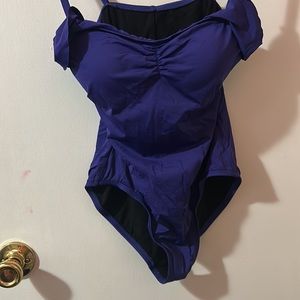 Laundry: Purple One Piece Bathing Suit